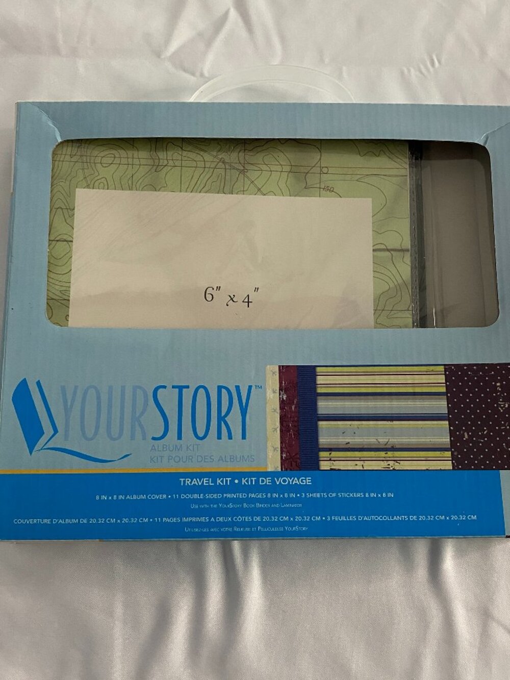Provo Craft YourStory 8x8 Travel Scrapbook Album Kit